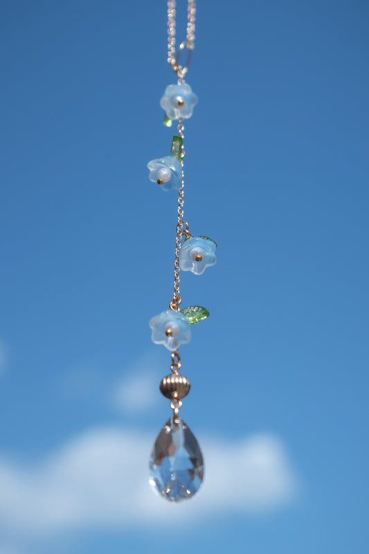 Beaded Flower Car Charm