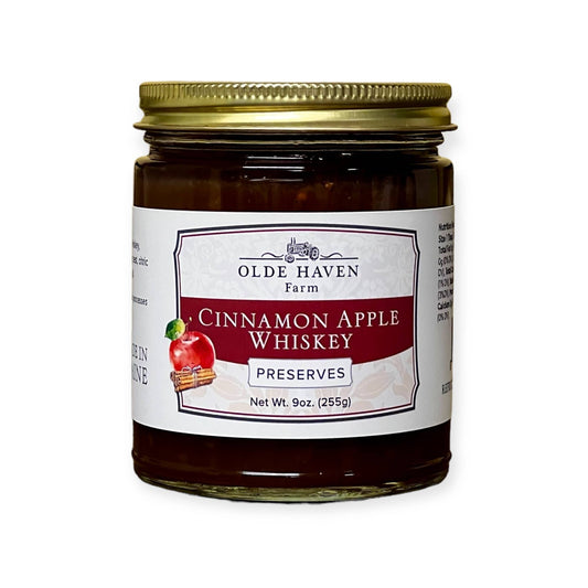 Cinnamon Apple whiskey Preserves 9oz