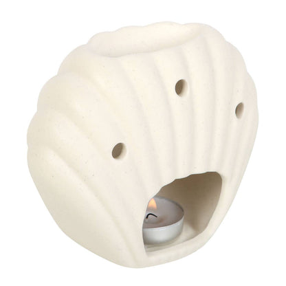 Nautical Seashell Oil Burner and Wax Melter