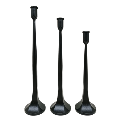 Cast Iron Taper Candle Holders