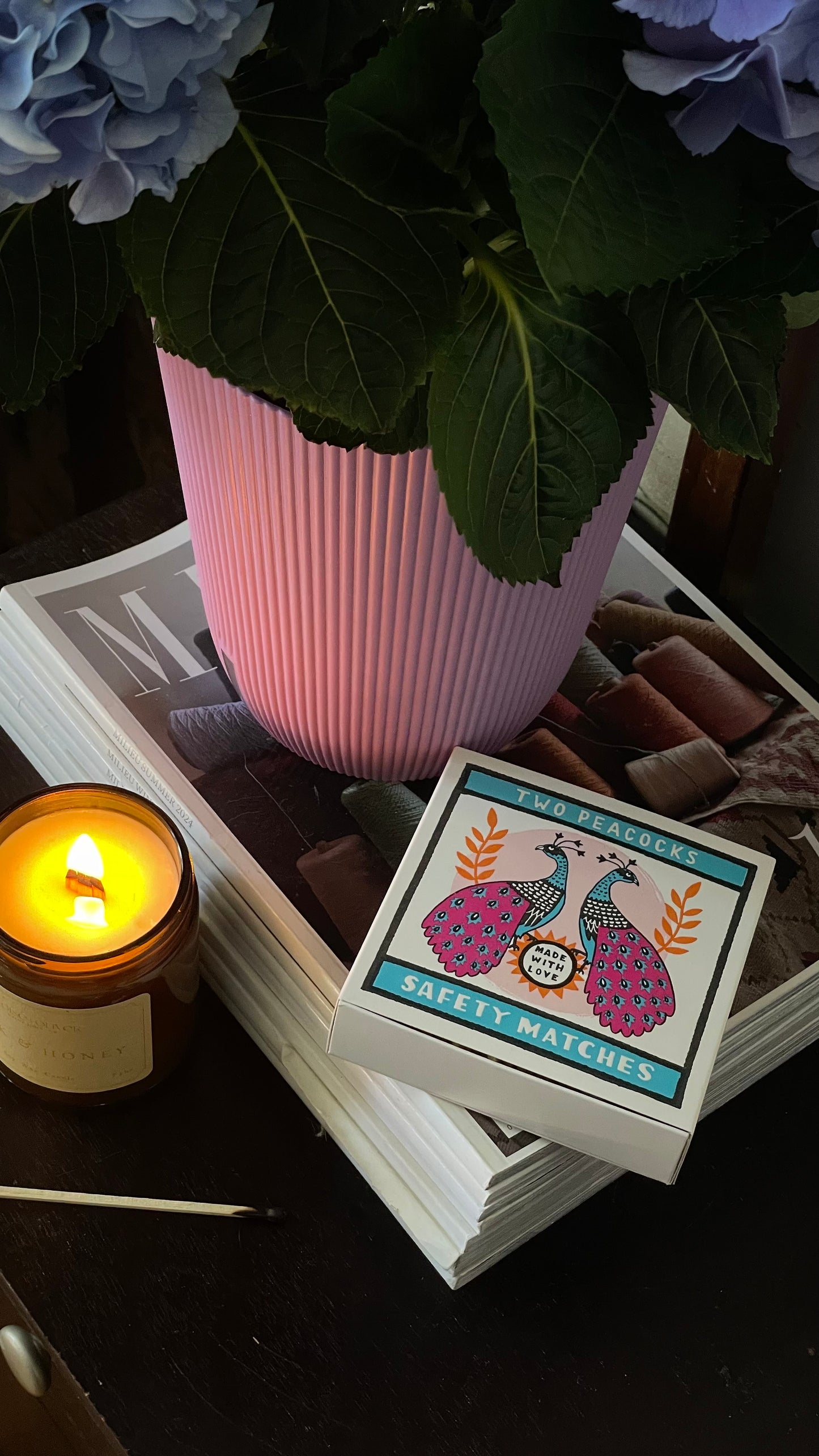 Two Peacocks | Safety Matches