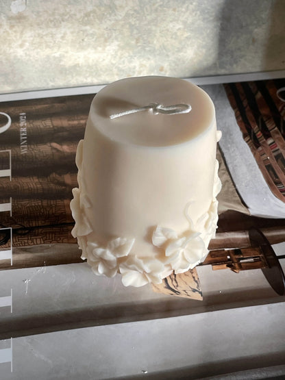 Sprouting Floral Pillar