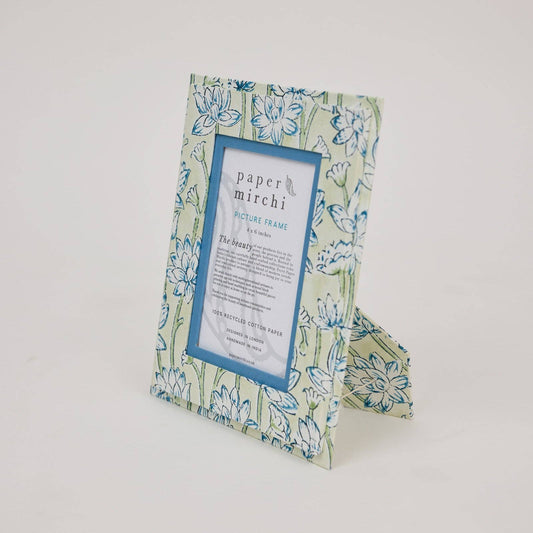 Lotus Indigo Picture Frame