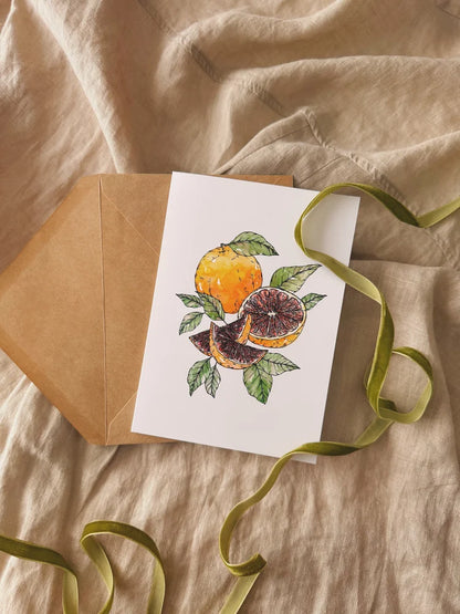 Grapefruit Art Print (5x7)
