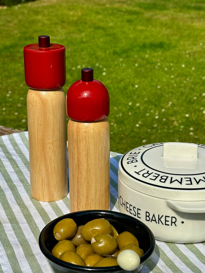 Red Salt & Pepper Grinder