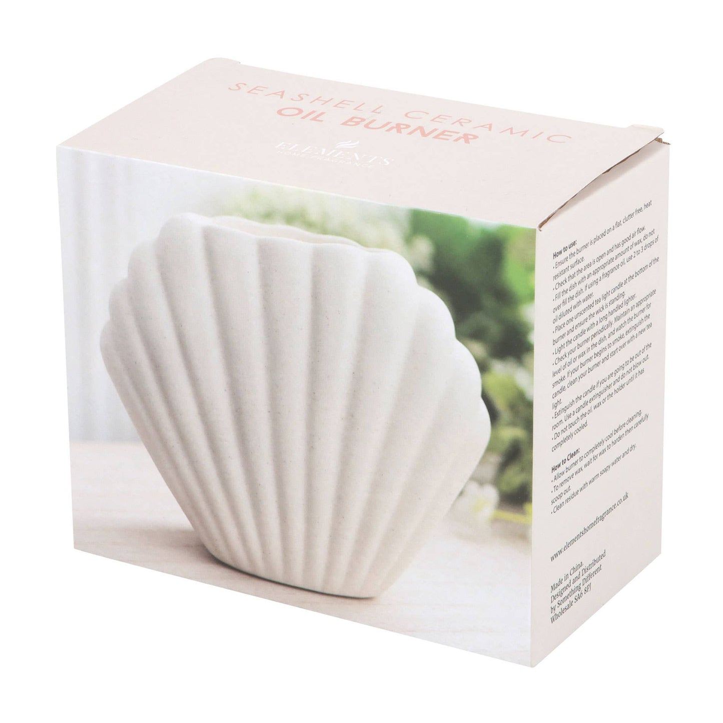 Nautical Seashell Oil Burner and Wax Melter