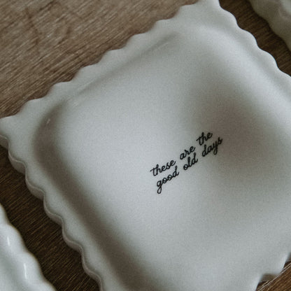 Written Notes Ravioli Spoon Rest