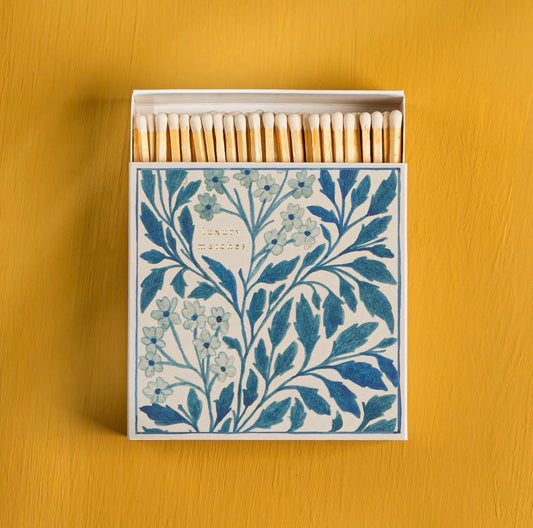 Blue Floral  | Safety Matches