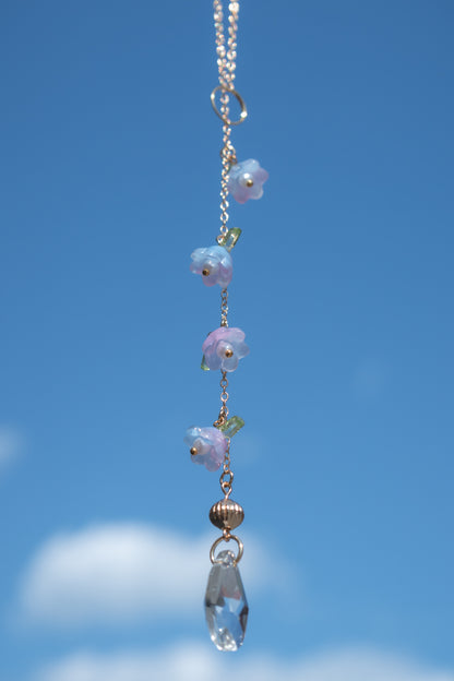 Beaded Flower Car Charm