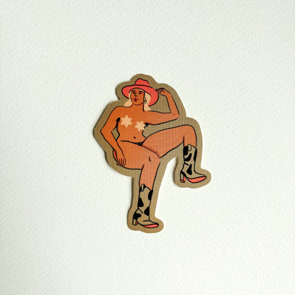Assorted Cowgirl Stickers