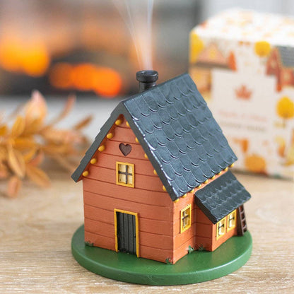 Autumn House Incense Cone Burner