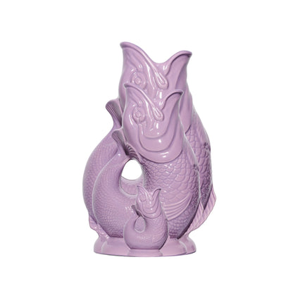 Lilac Gluggle Jug