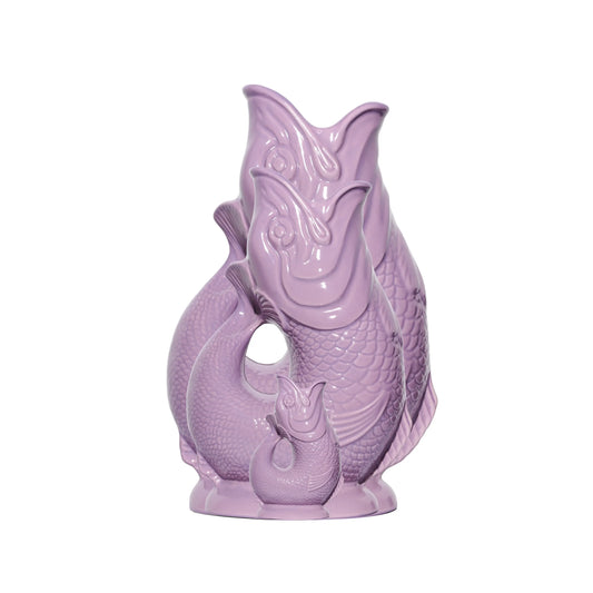 Lilac Gluggle Jug