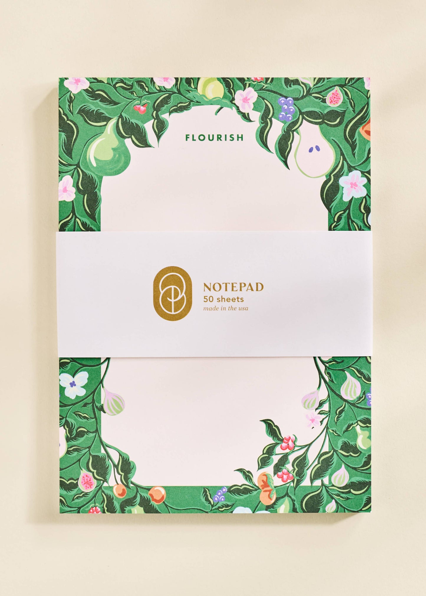 Flourishing Fruits Notepad