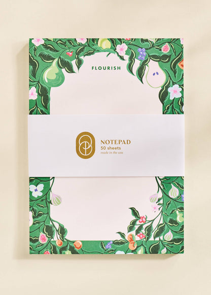 Flourishing Fruits Notepad