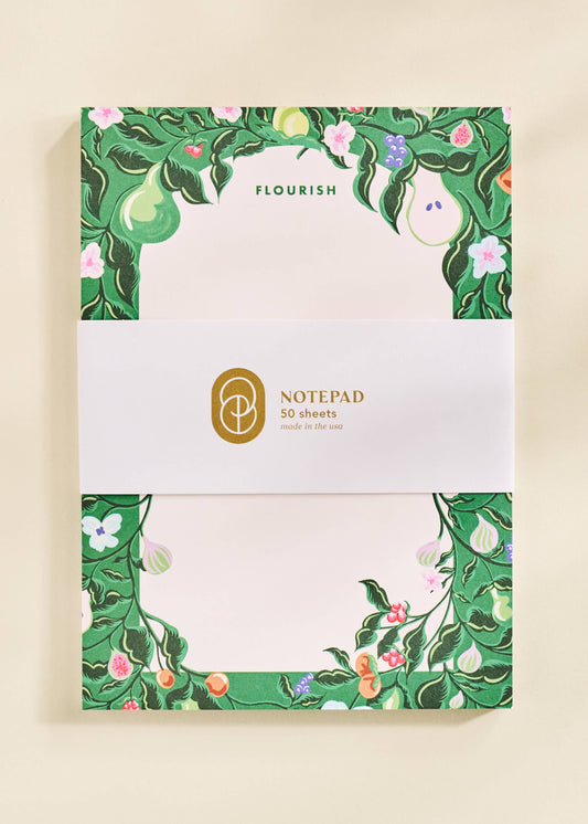 Flourishing Fruits Notepad