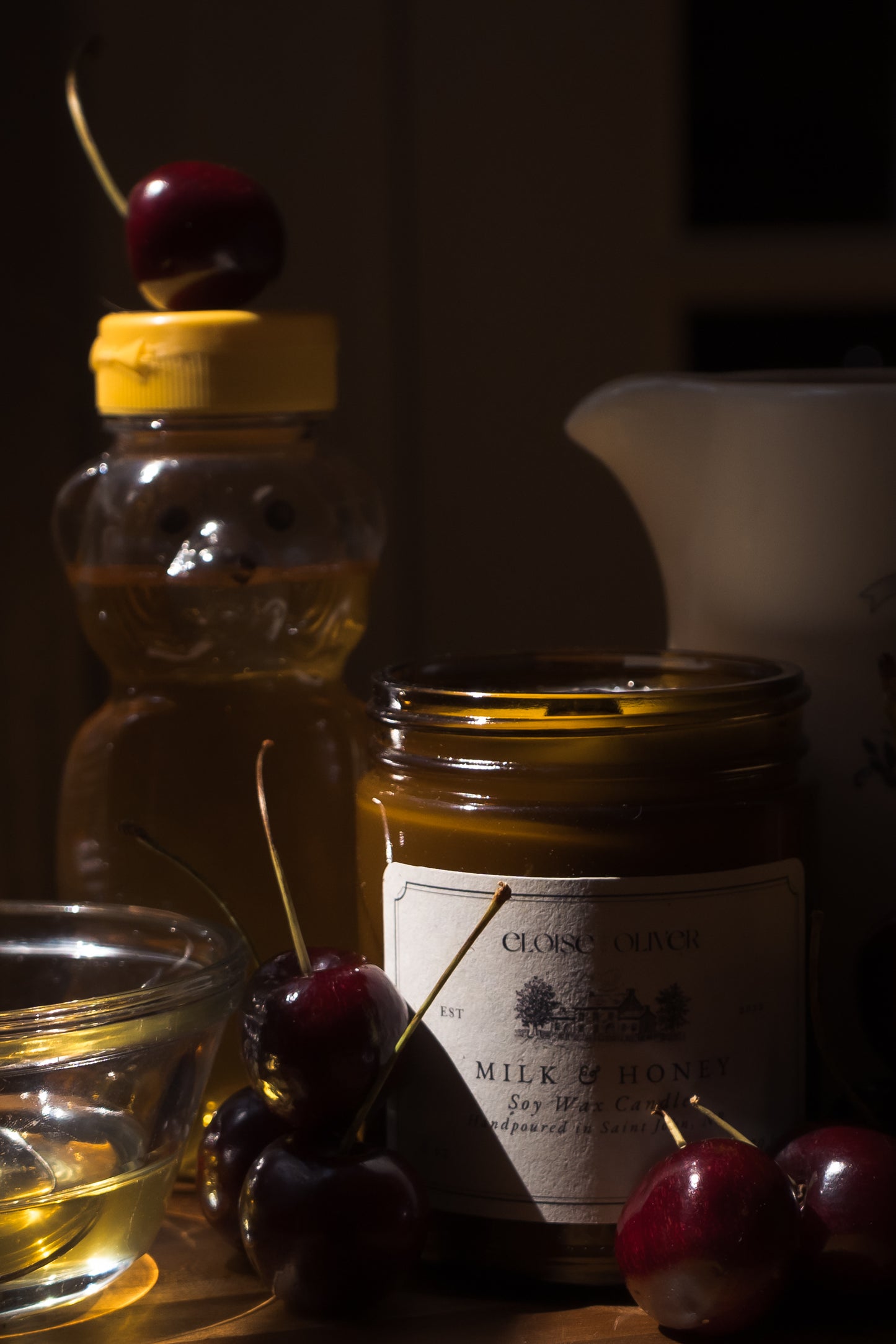 8oz Milk and Honey Candle