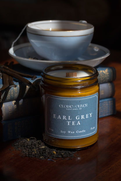8oz Earl Grey Tea Scented Candle