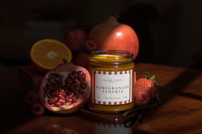 8oz Pomegranate Sangria Candle