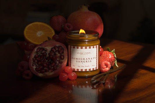 8oz Pomegranate Sangria Candle