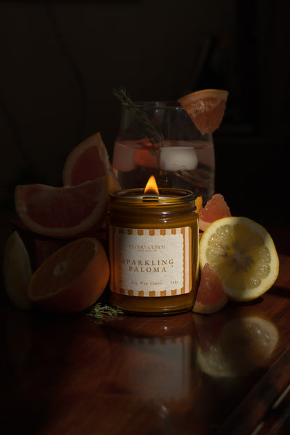 8oz Sparkling Paloma Candle