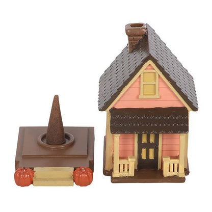 Pumpkin House Incense Cone Burner