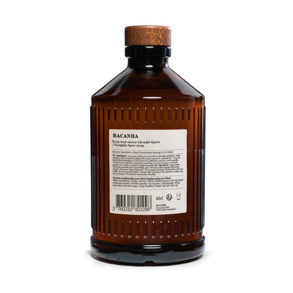 Raw Pumpkin Spice Syrup 13.5oz