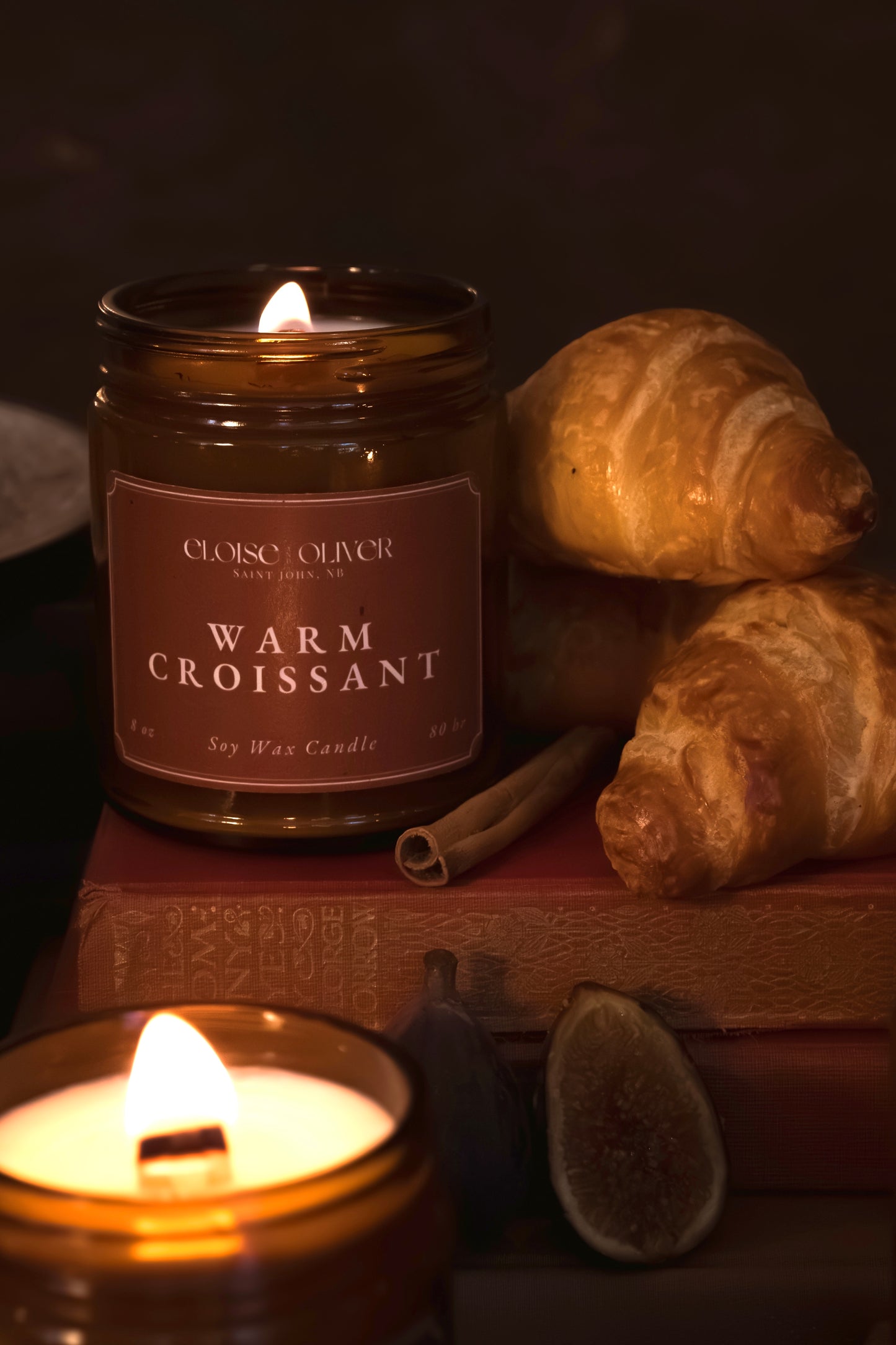 8oz Warm Croissant Scented Candle