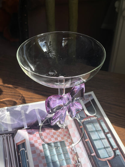 Bow Martini Glass