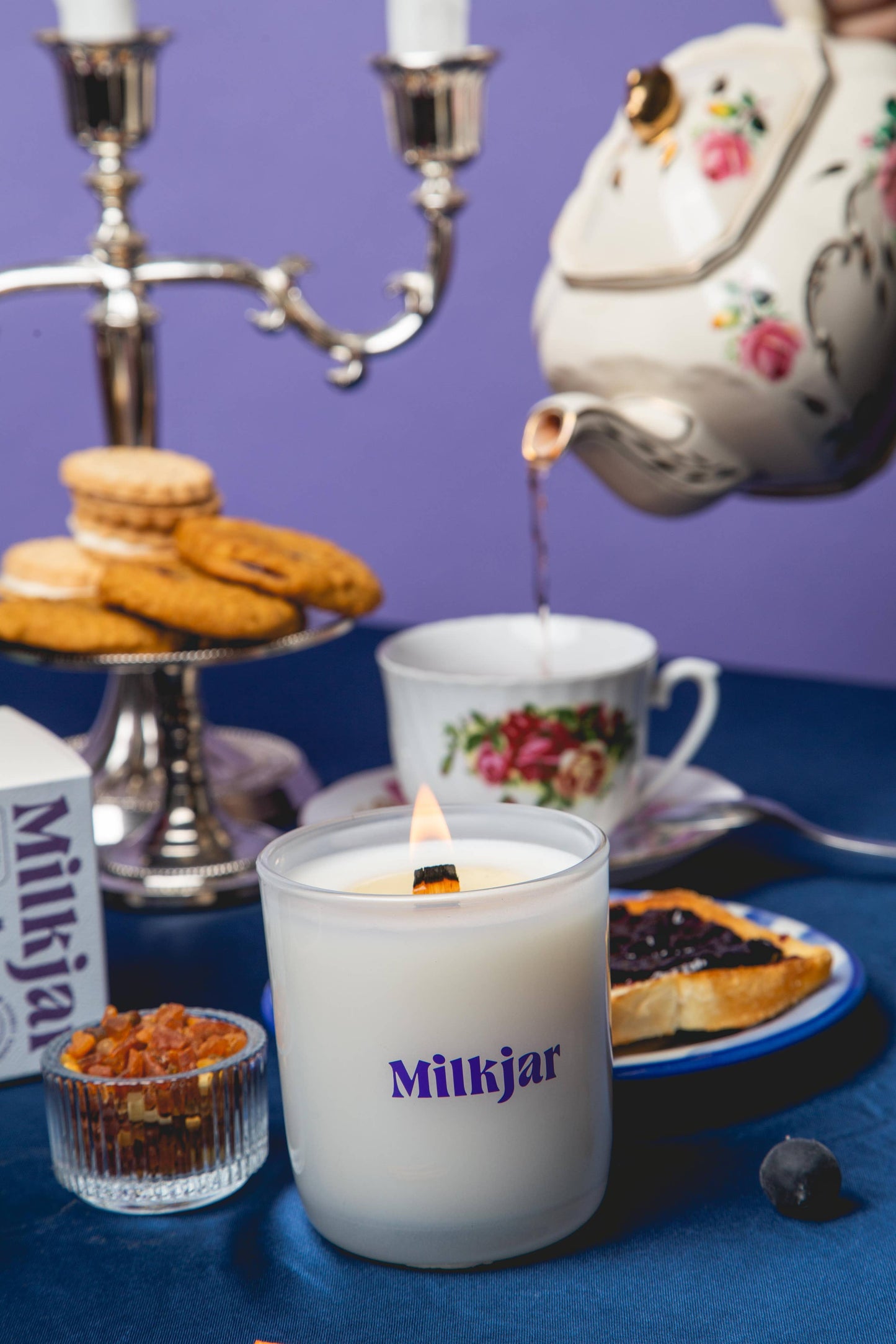 Blueberry Tea - 8oz Soy Candle