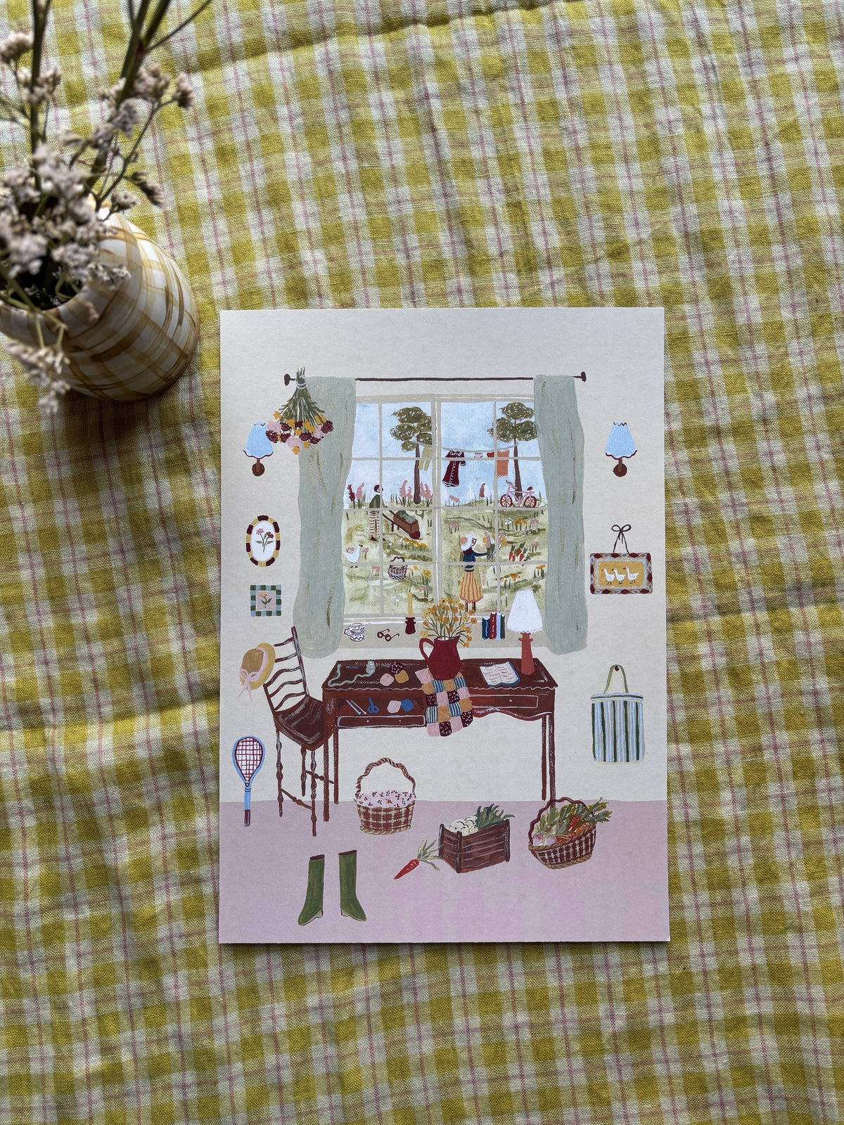 Patchwork Quilt | Art Print