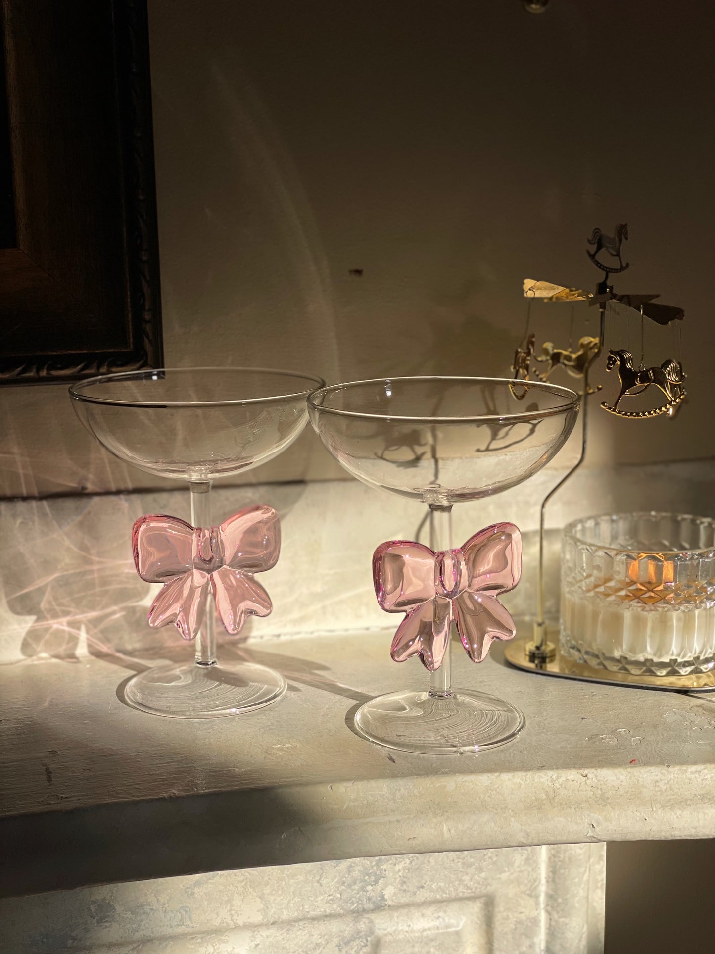 Bow Martini Glass