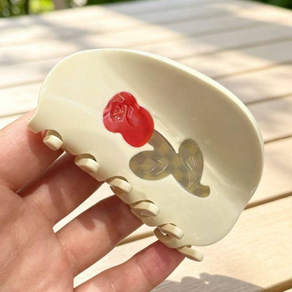 Vintage Rose Hair Clip