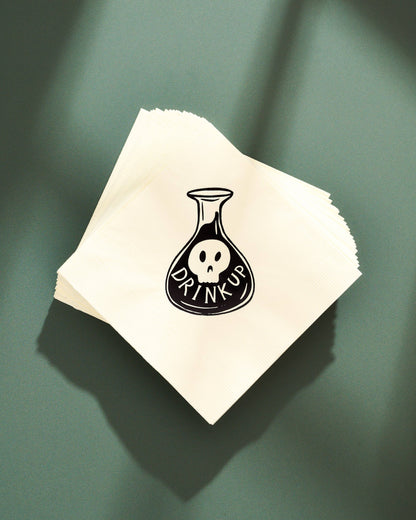 Drink Up Potion Paper Beverage Napkins - Set of 20