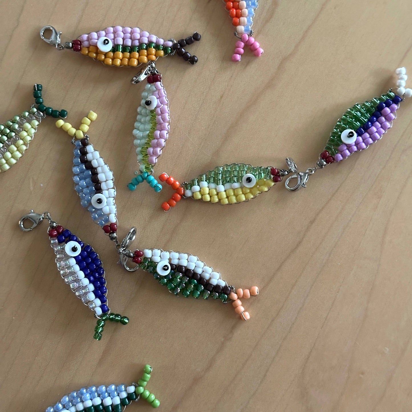 Beaded Fish Charm Craft Kit. by After Hours Club