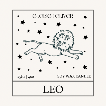 Zodiac Candles, 4oz
