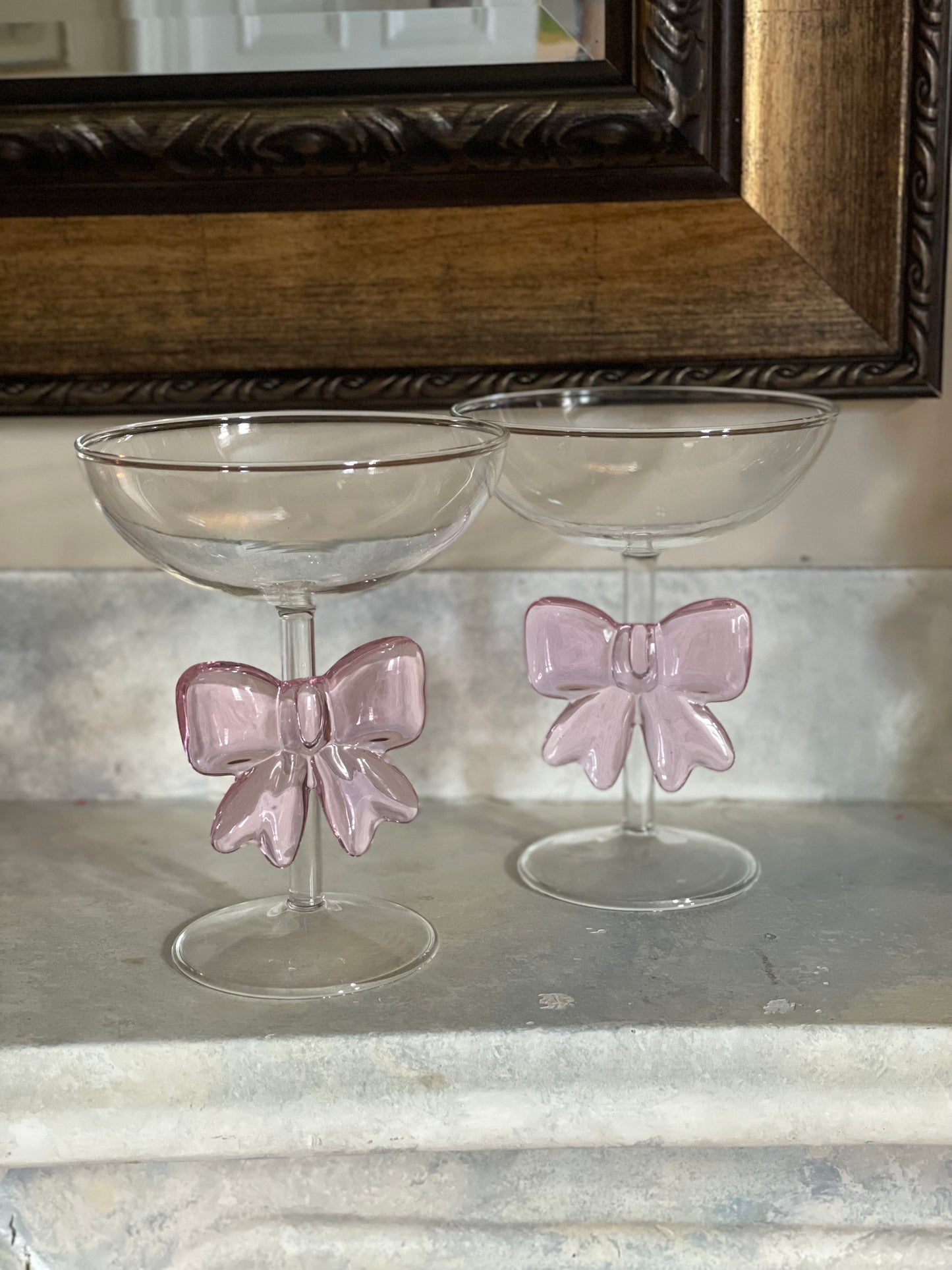 Bow Martini Glass