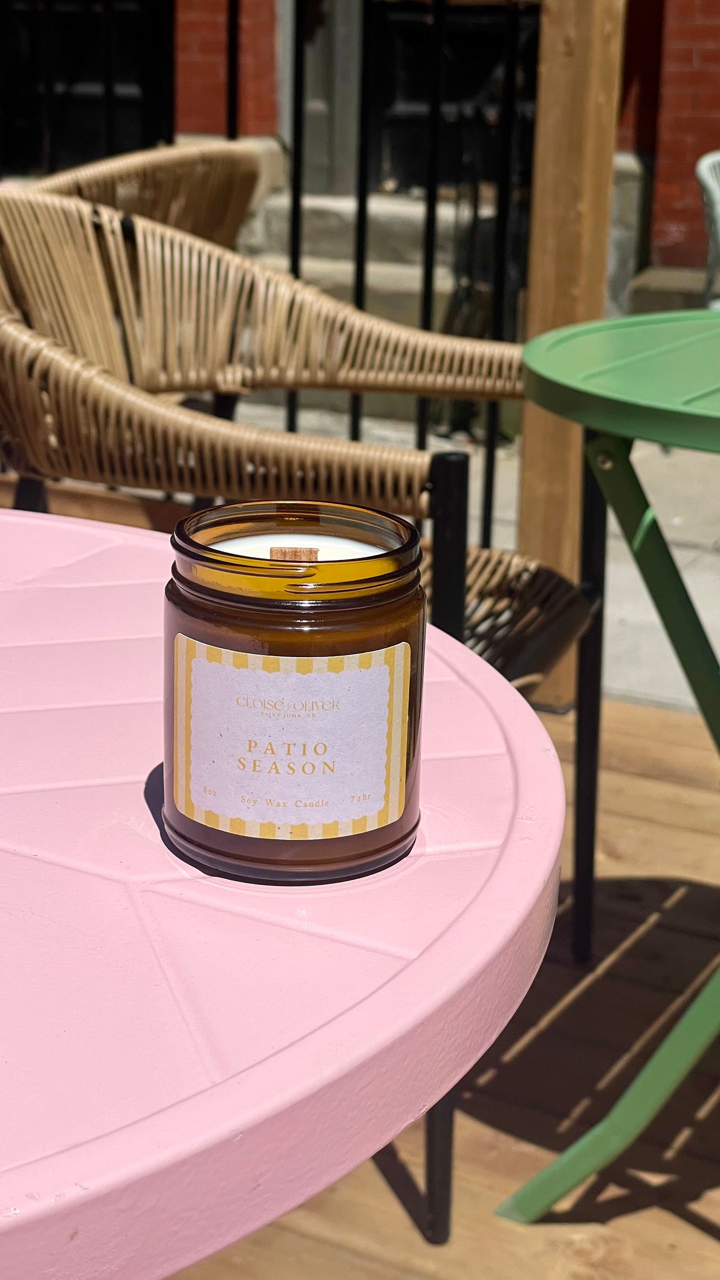 8oz Patio Season Candle