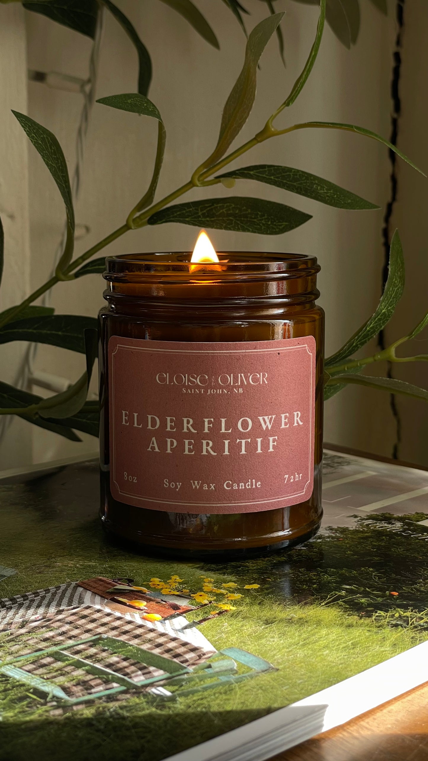 8oz Elderflower Aperitif Scented Candle