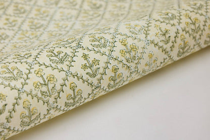 Floral Lattice Buttercream - Wrapping Paper
