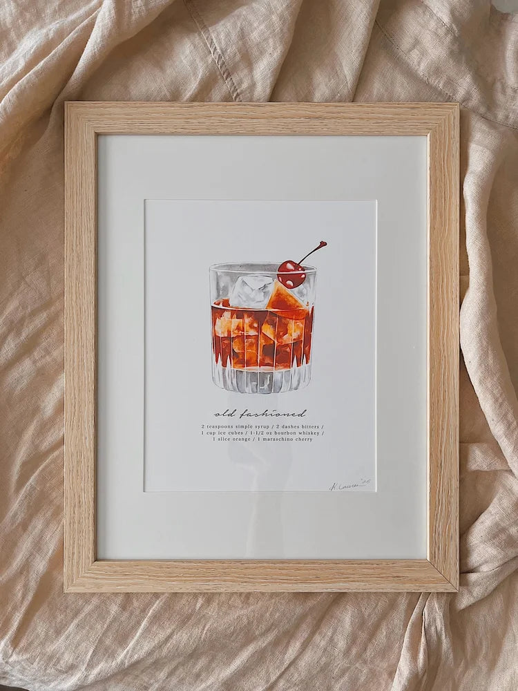 Old Fashioned Art Print (8x10)