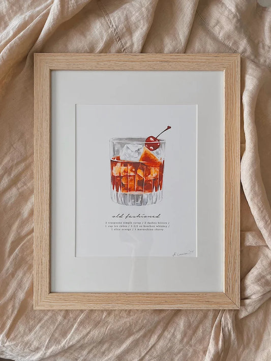 Old Fashioned Art Print (8x10)