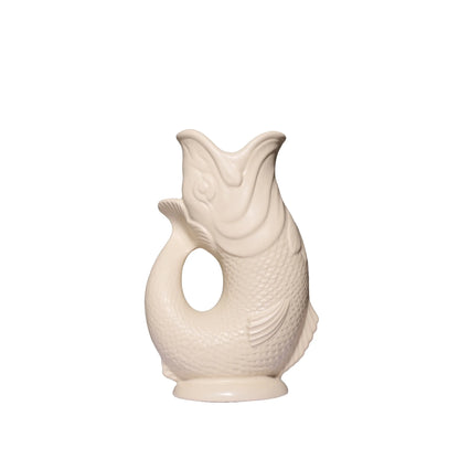 Matte Sand Gluggle Jug