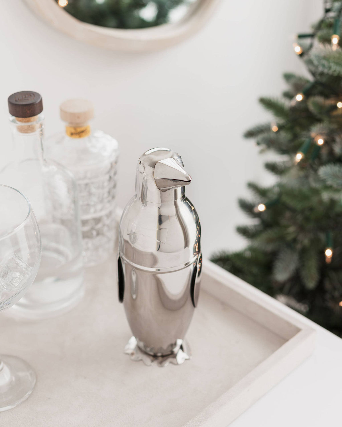 Penguin Cocktail Shaker - Stainless Steel