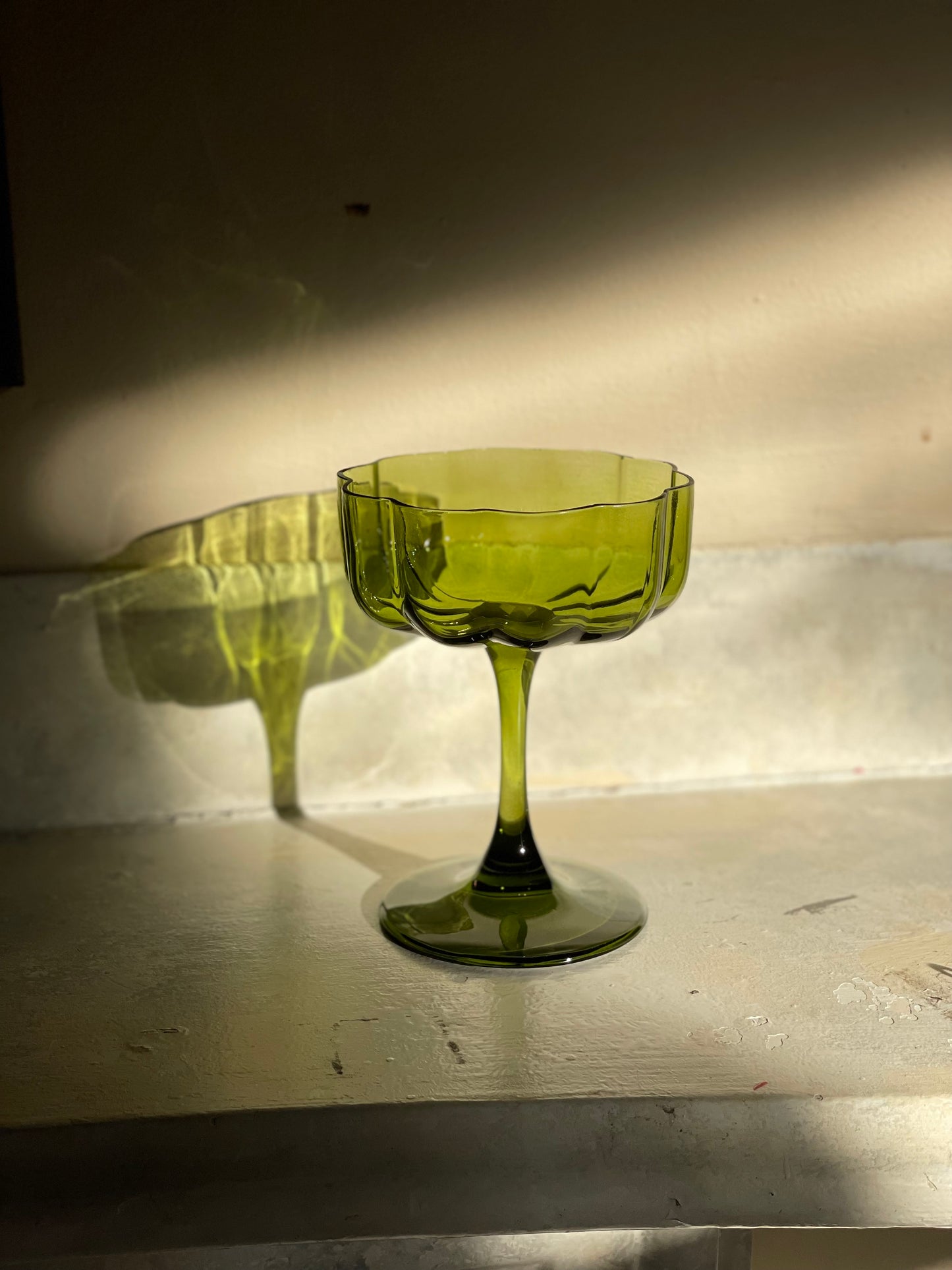 Petal Martini Glass