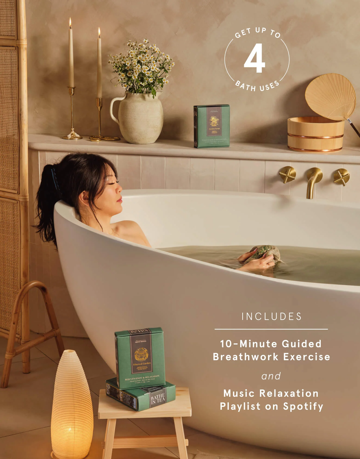 "Mountain Fog" Tea Bath Soak