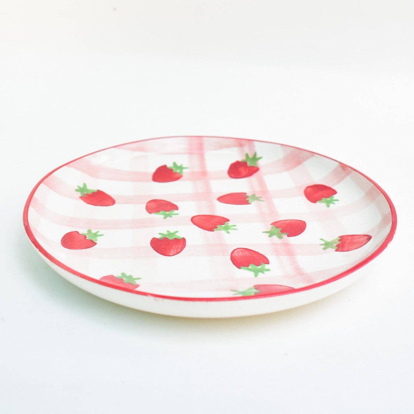 Strawberry Shortcake Dessert Plate