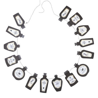 Salem Apothecary Potion Bottles Banner