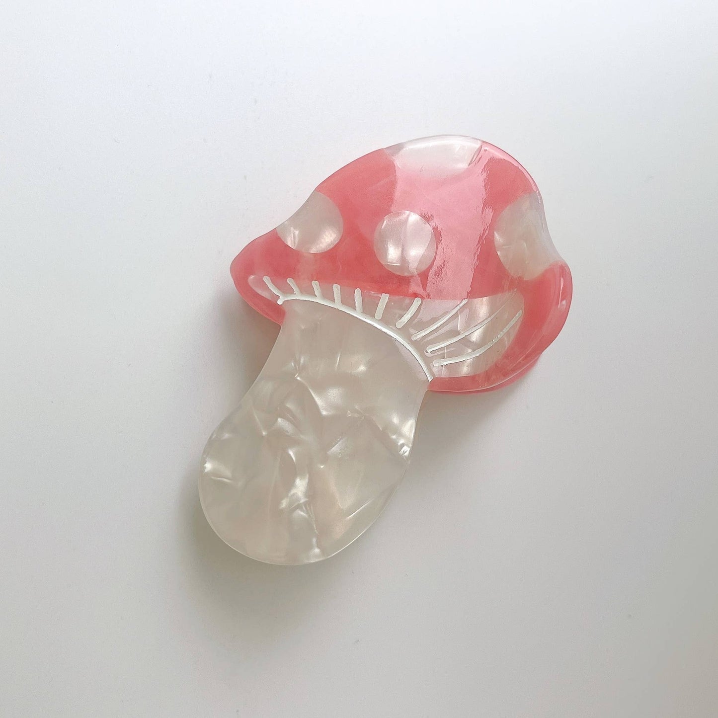 Woodland Mushroom Claw Clip - Large