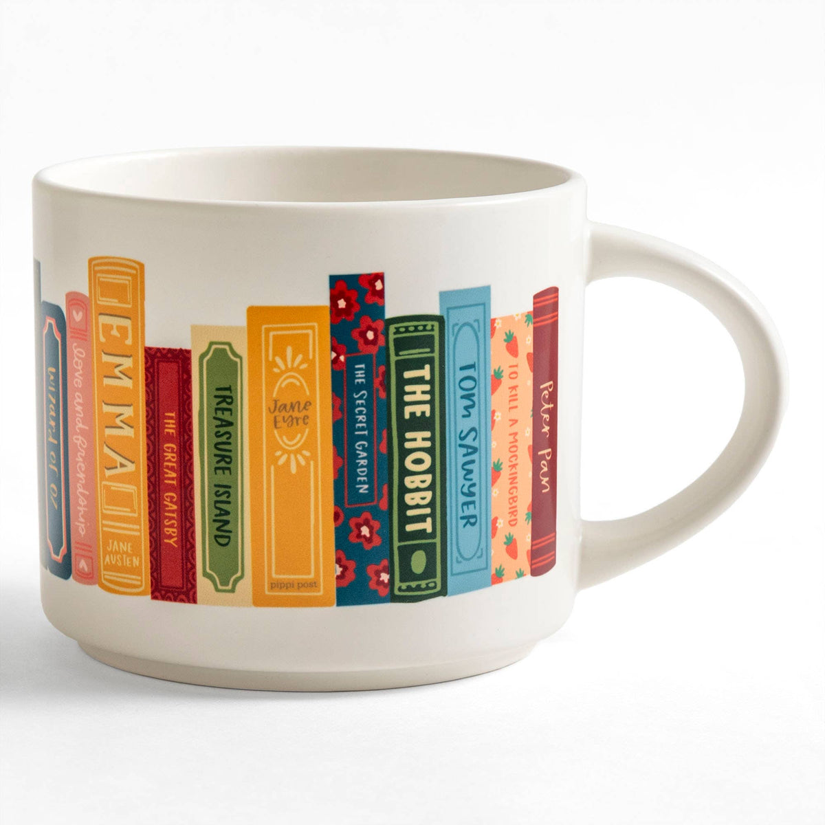 Classic Books Large Mug